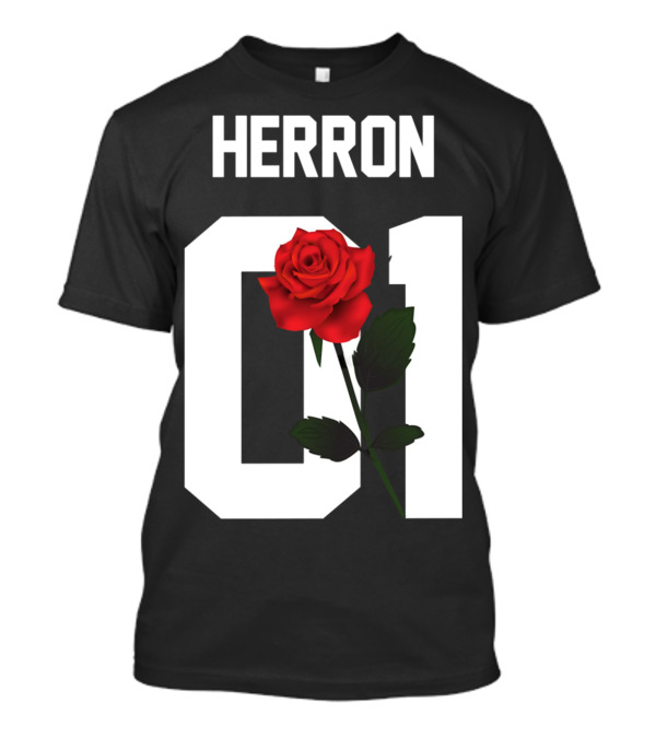 Why Merchandise 01 Herron Red Rose We Zach Herron T-Shirt