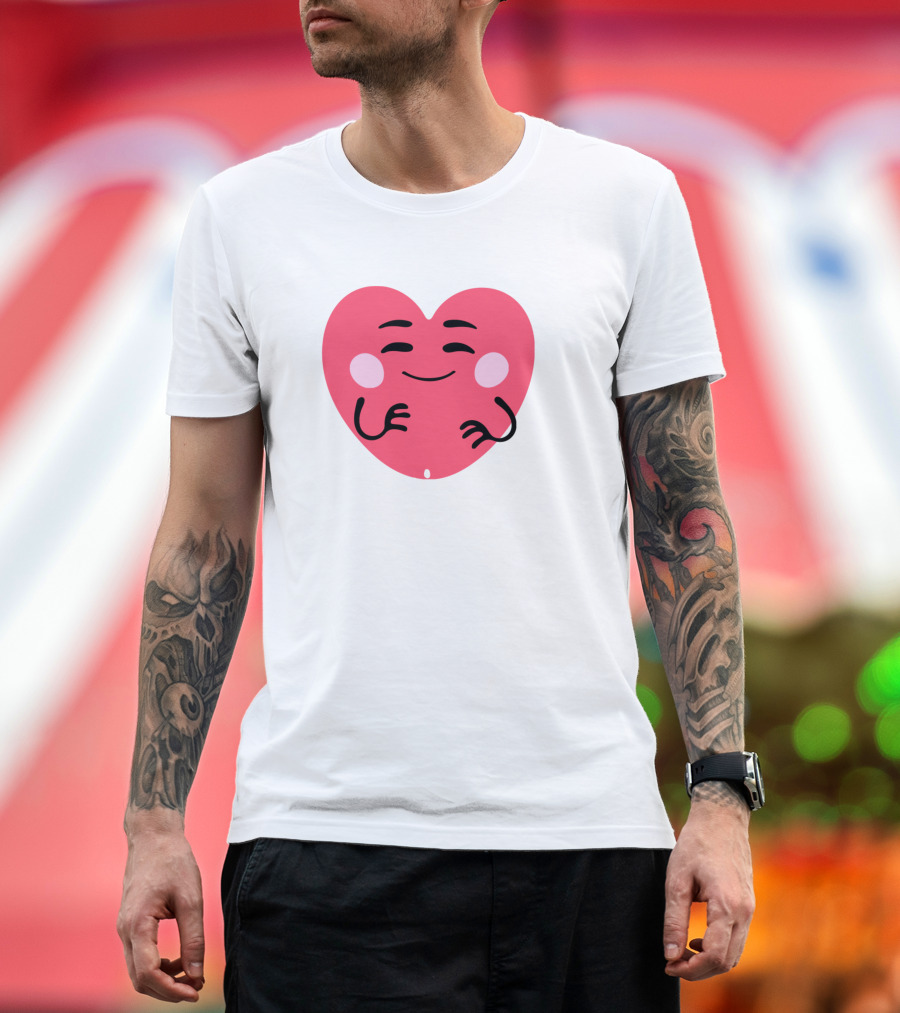 In Isolationship Happy Heart Hugging Itself T-Shirt