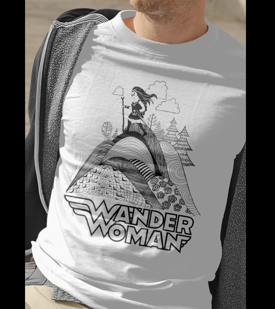 Wander Woman Hiking Adventure T-Shirt