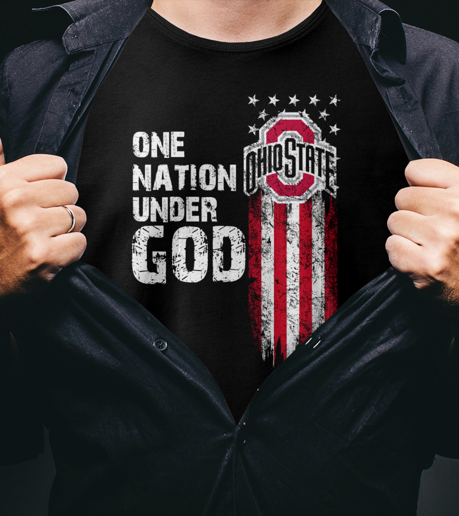 One Nation Under God Ohio State Buckeyes T-Shirt