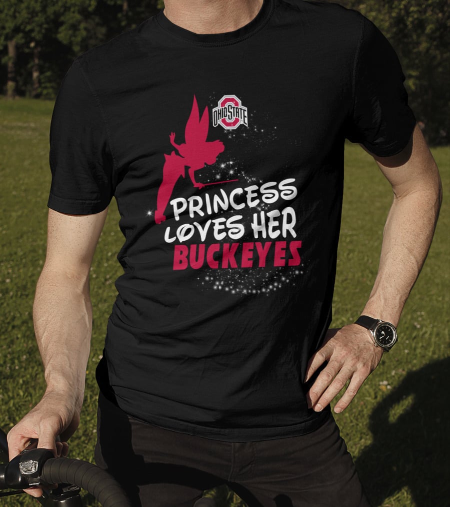 Ohio State Princess Loves Her Buckeyes T-Shirt