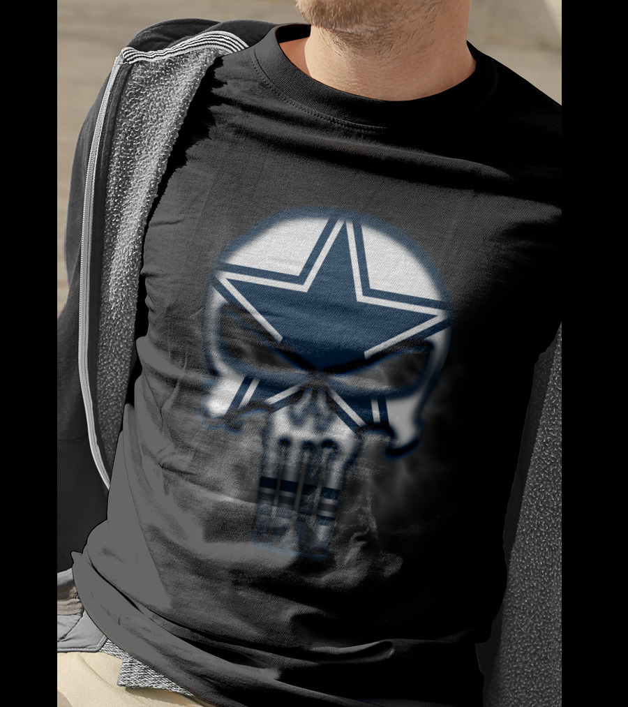 Dallas Cowboys Skull Star T-Shirt