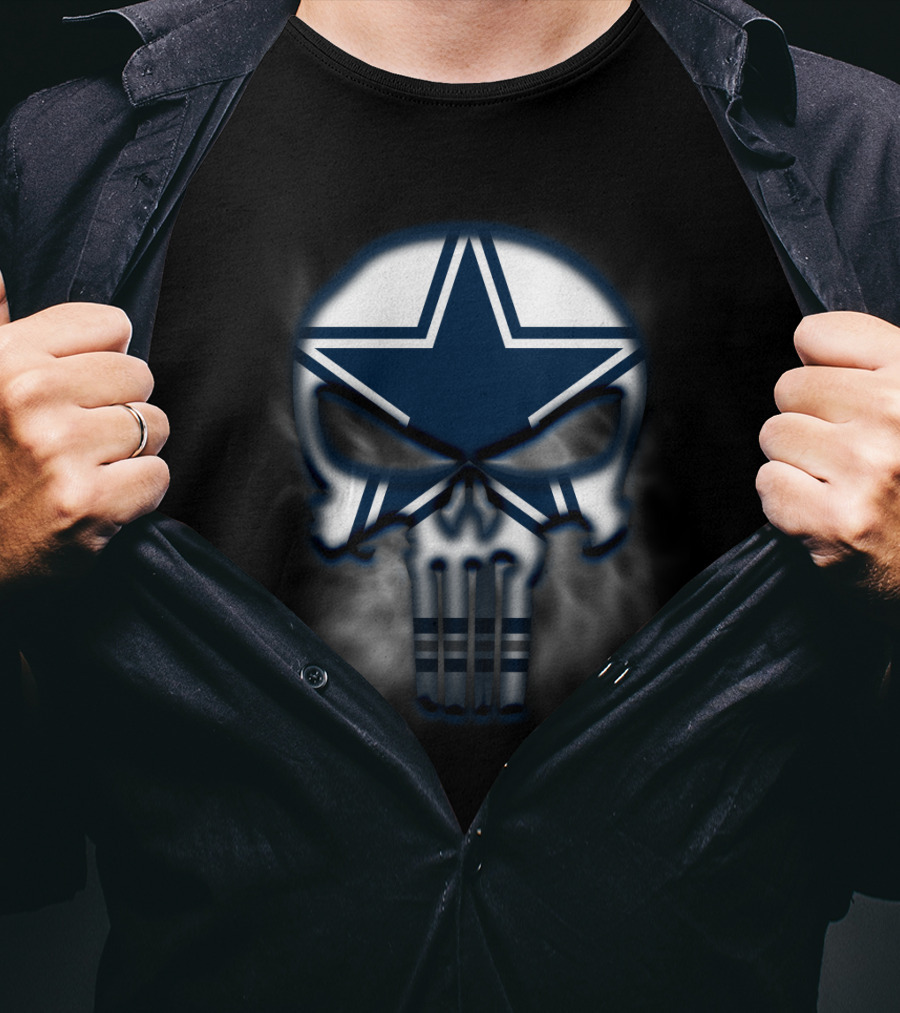 Dallas Cowboys Skull Star T-Shirt