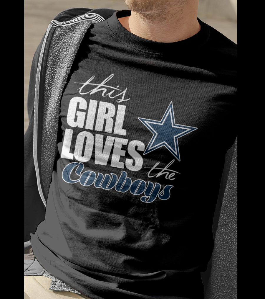This Girl Loves The Dallas Cowboys T-Shirt