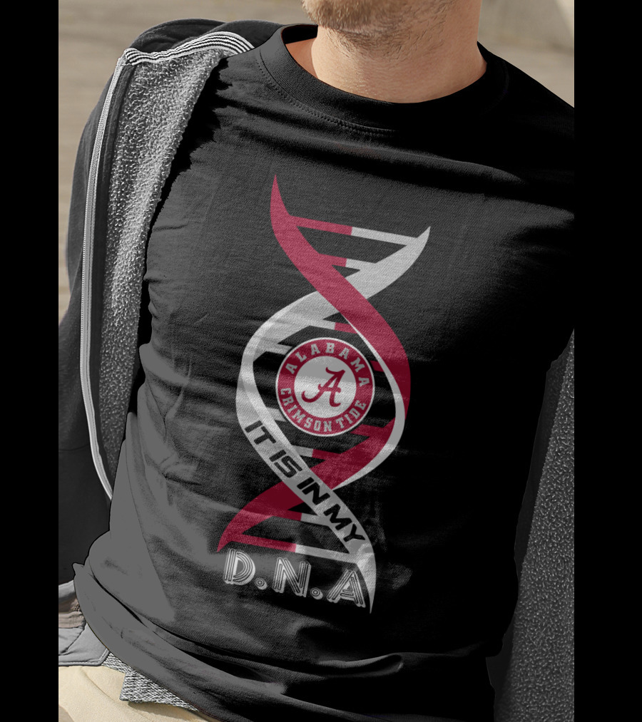 Alabama Crimson Tide It Is In My Dna T-Shirt