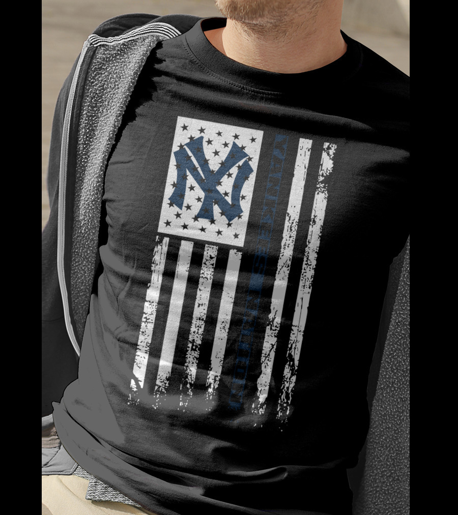 Yankees Nation New York Yankees Flag T-Shirt