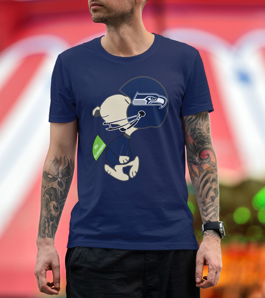 Seattle Seahawks Go Seahawks T-Shirt