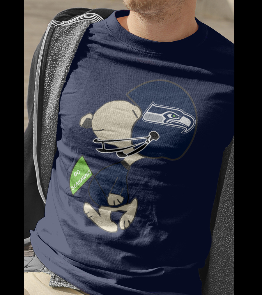 Seattle Seahawks Go Seahawks T-Shirt