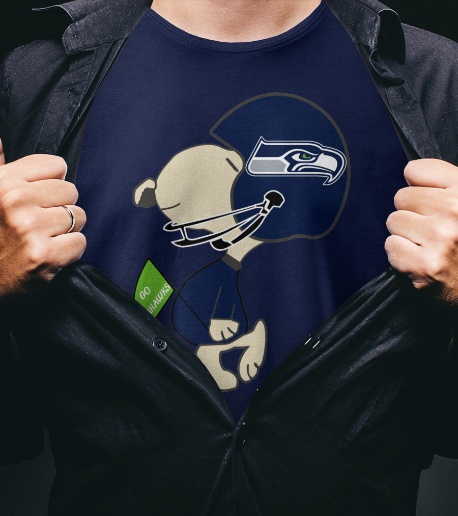 Seattle Seahawks Go Seahawks T-Shirt