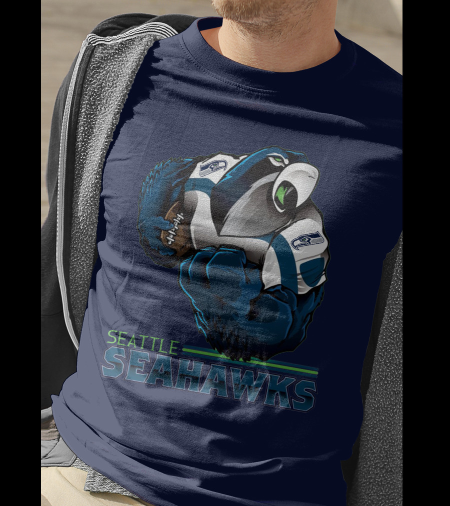 Seattle Seahawks Football Hawk Athlete T-Shirt