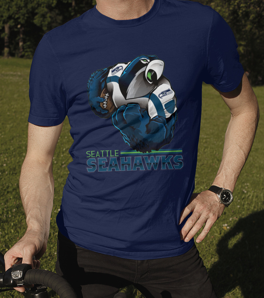 Seattle Seahawks Football Hawk Athlete T-Shirt