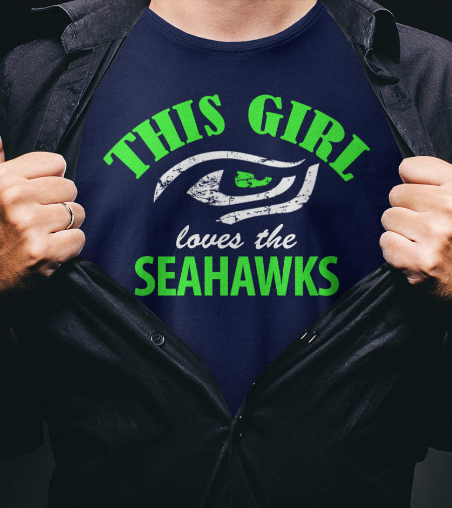 This Girl Loves The Seattle Seahawks T-Shirt