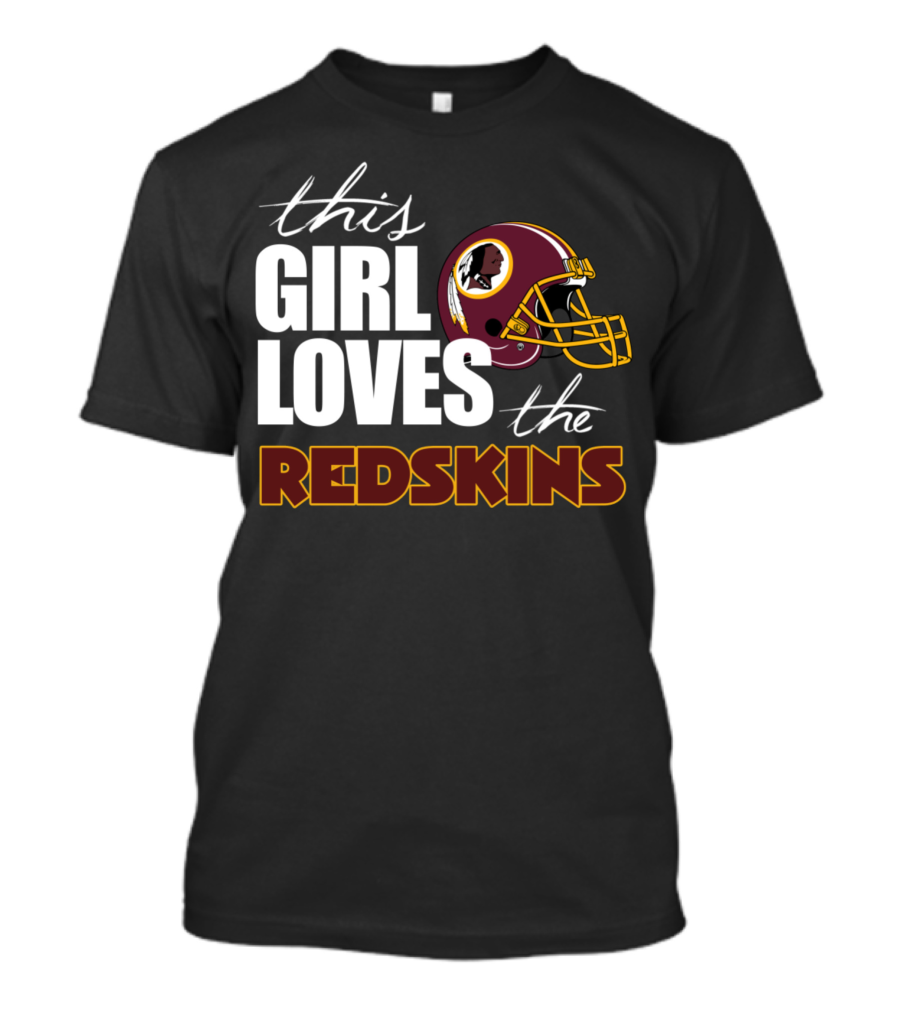 This Girl Loves The Redskins T-Shirt