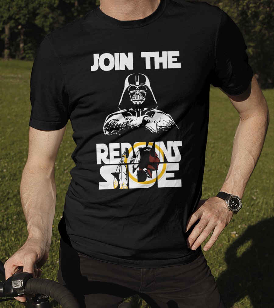 Join The Redskins Side T-Shirt