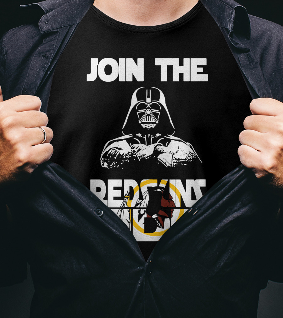 Join The Redskins Side T-Shirt