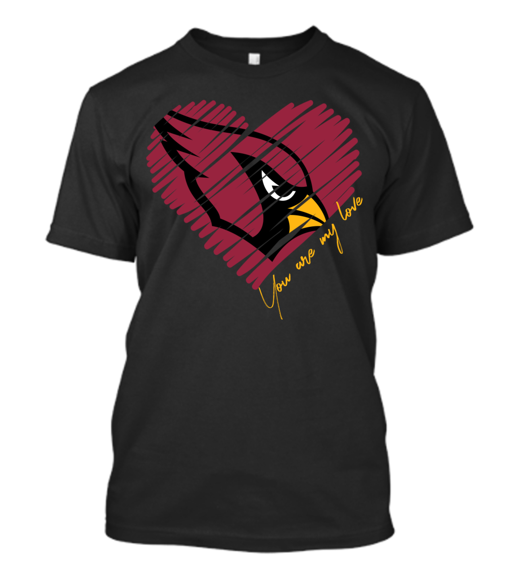 Arizona Cardinals You Are My Love T-Shirt