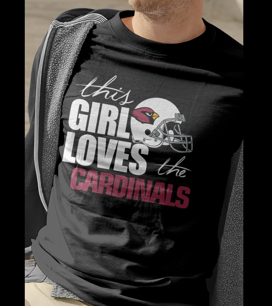 This Girl Loves The Cardinals Fans T-Shirt