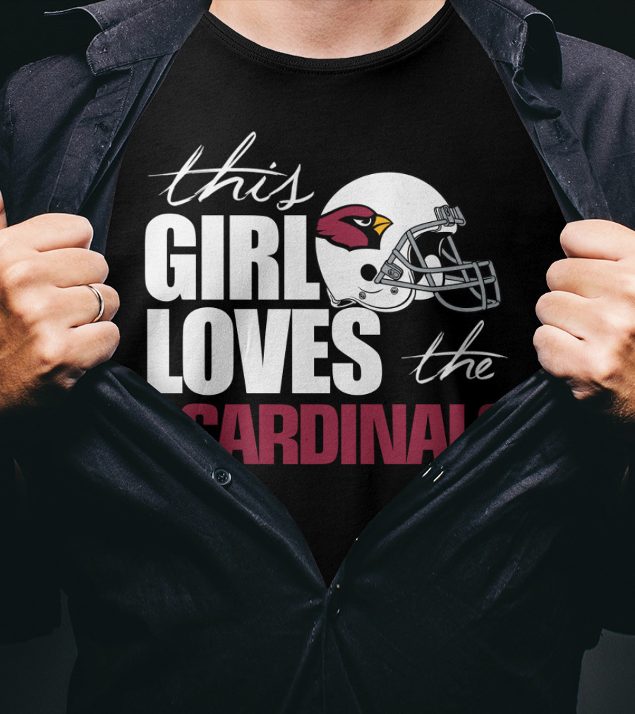 This Girl Loves The Cardinals Fans T-Shirt