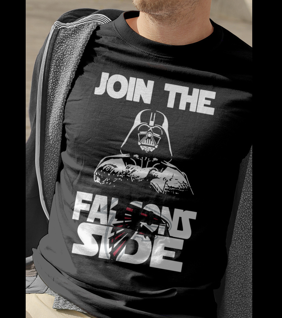 Join The Falcons Side Atlanta Falcons T-Shirt