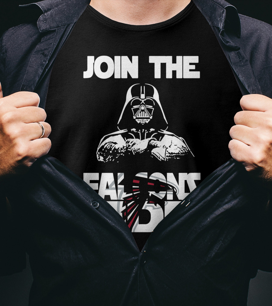 Join The Falcons Side Atlanta Falcons T-Shirt
