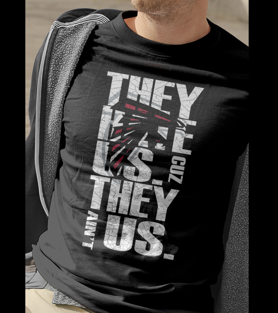 They Hate Us Cuz They Ain't Us Atlanta Falcons T-Shirt