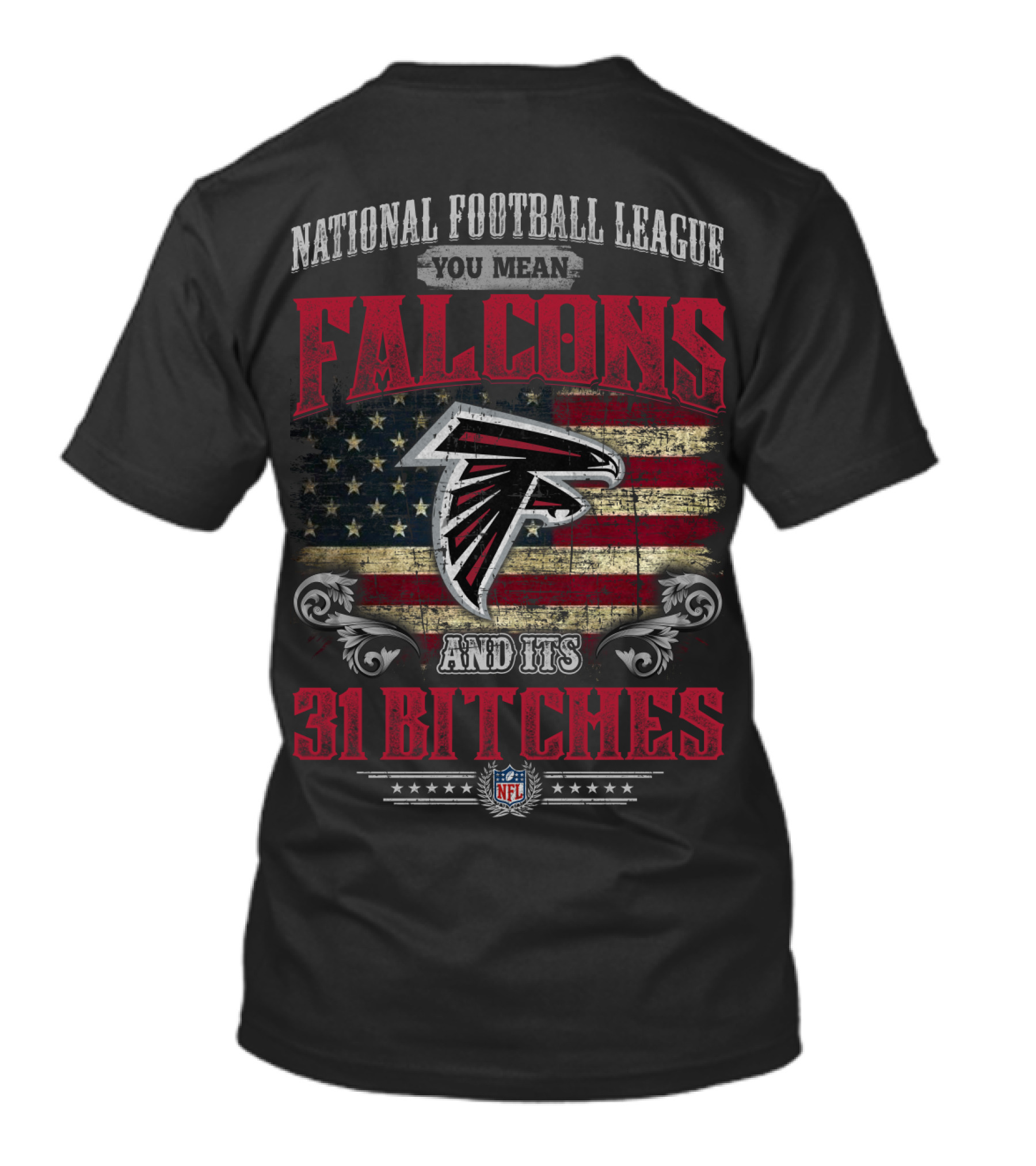 National Football League You Mean Atlanta Falcons And Its 31 Bitches T-Shirt