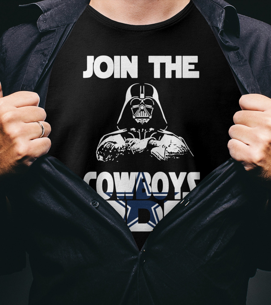 Join The Cowboys Side Dallas Cowboys Fans T-Shirt