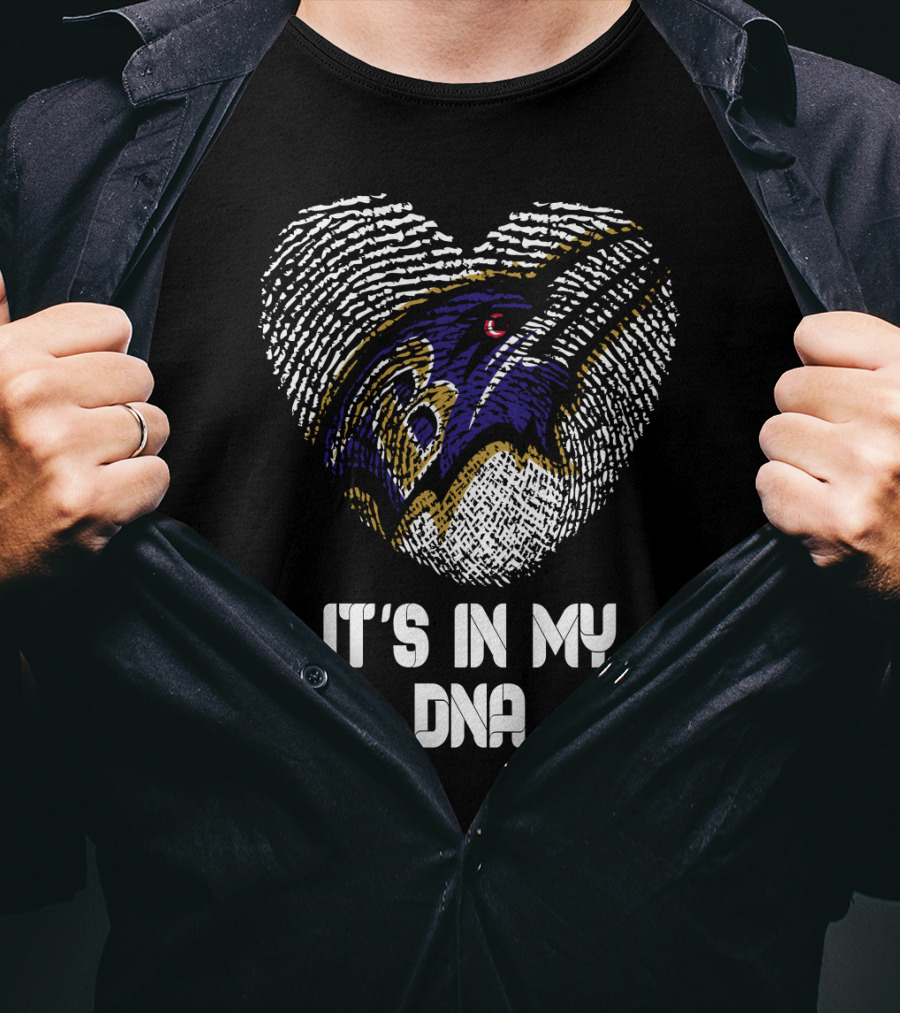 It's In My Dna Baltimore Ravens T-Shirt