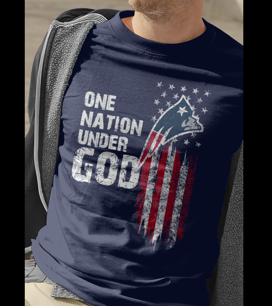 One Nation Under God New England Patriots T-Shirt