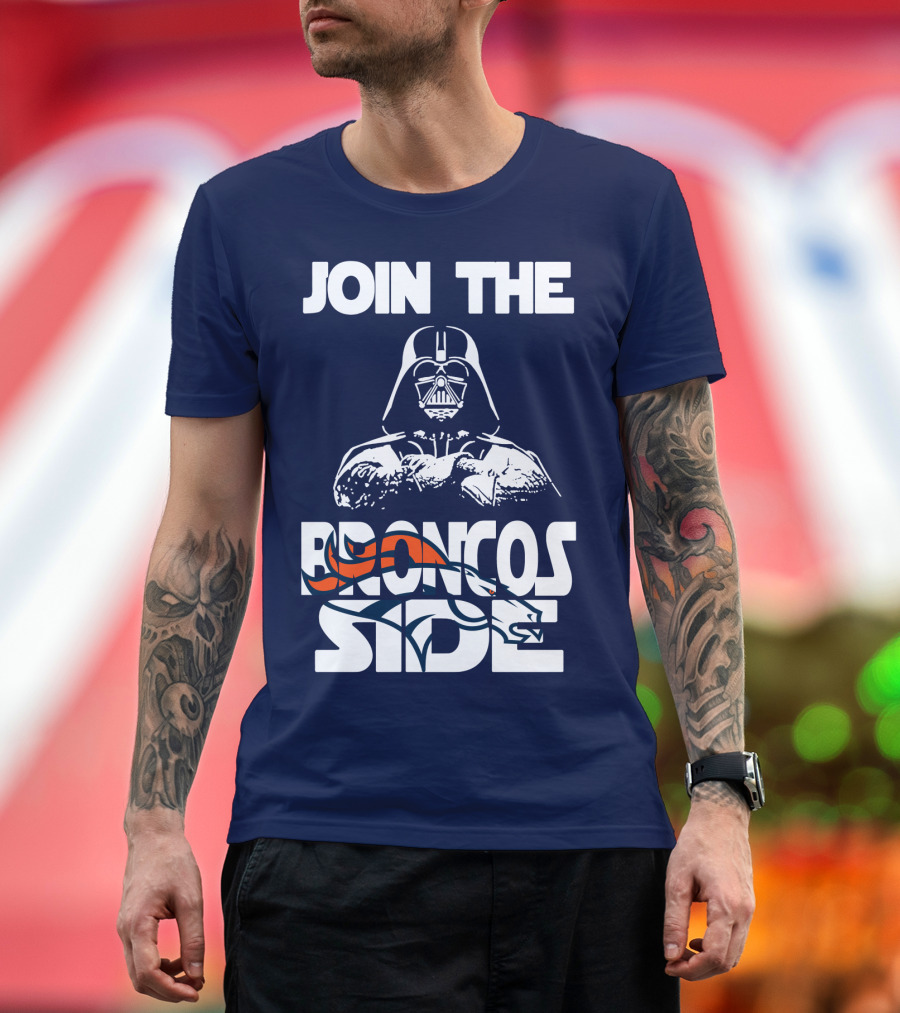 Join The Broncos Side Denver Broncos T-Shirt