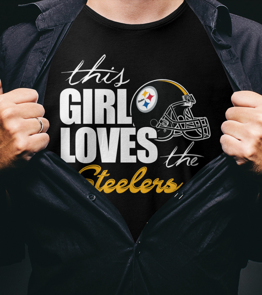 This Girl Loves The Steelers T-Shirt