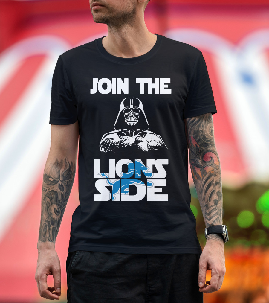 Join The Lions Side Detroit Lions T-Shirt