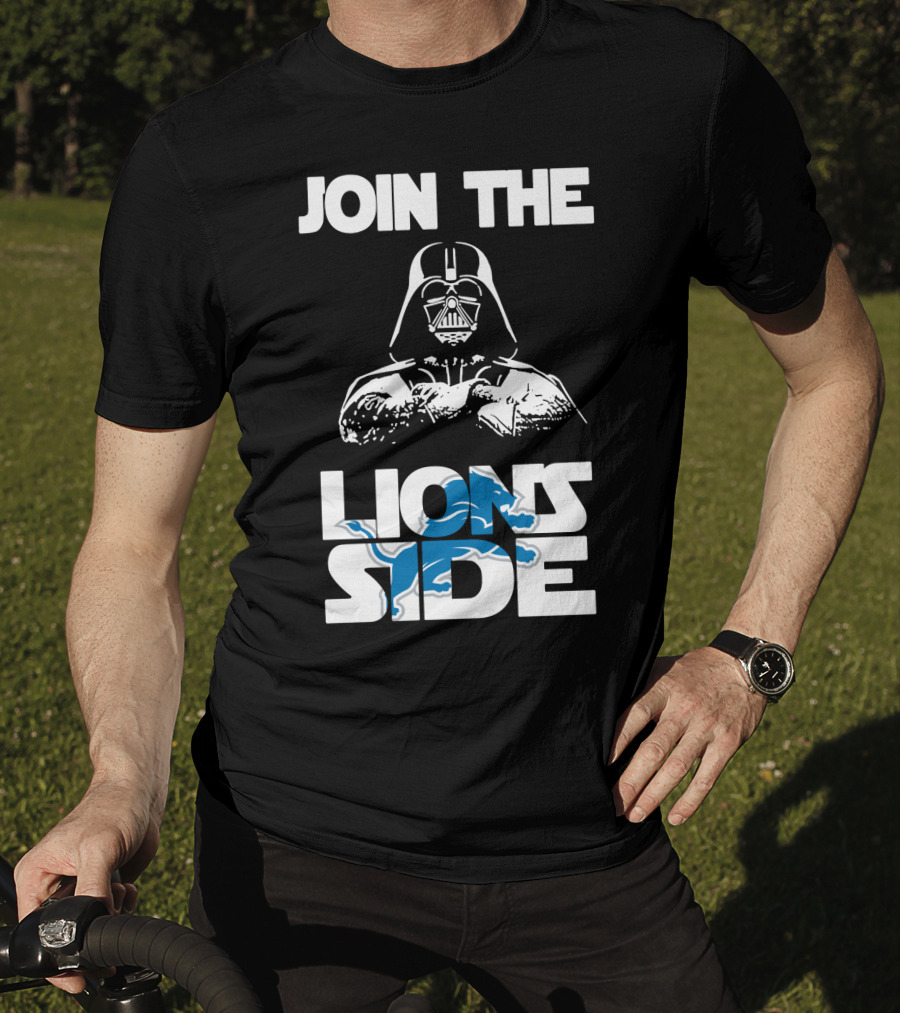 Join The Lions Side Detroit Lions T-Shirt