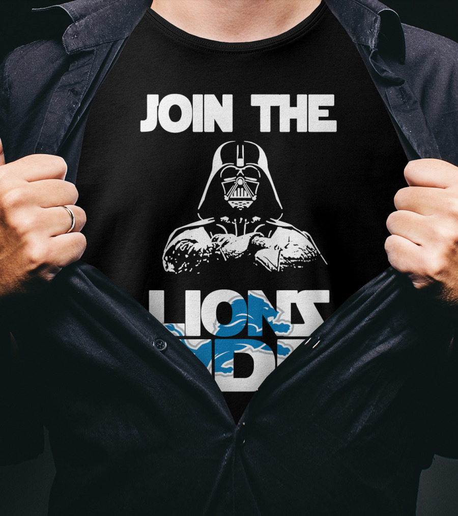 Join The Lions Side Detroit Lions T-Shirt