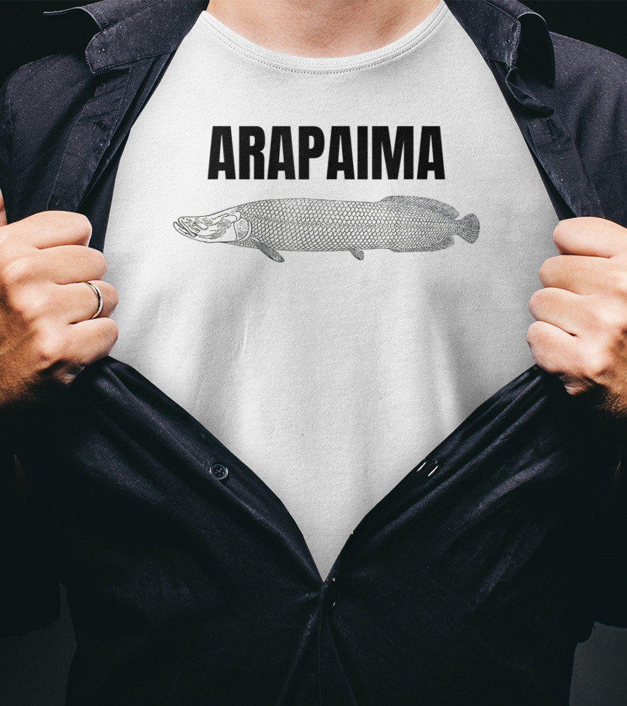Arapaima Fish Amazon River Fishing Fisherman Wildlife T-Shirt