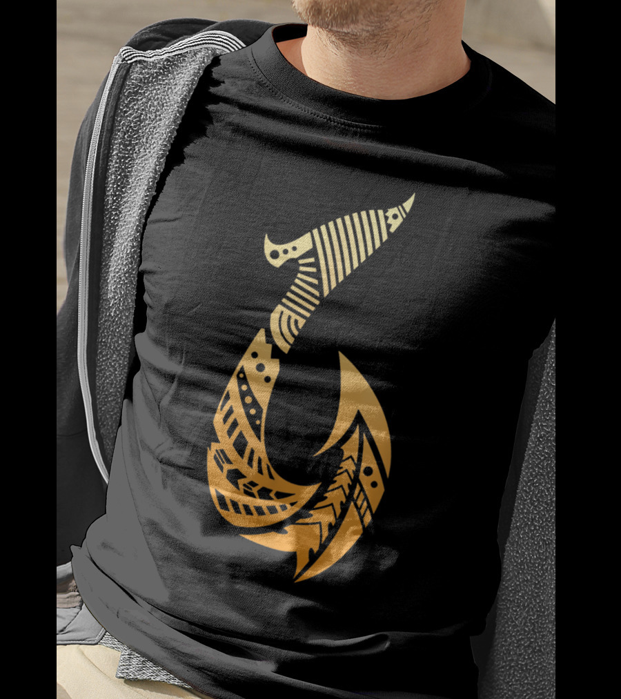 Fisherman Hook Hawaiian Beach Summer T-Shirt