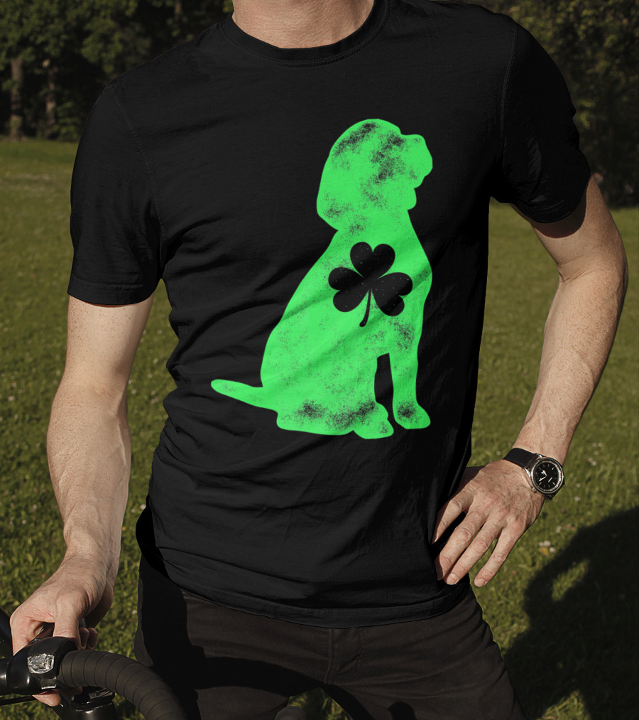 Beagle St Patricks Day Shamrock T-Shirt