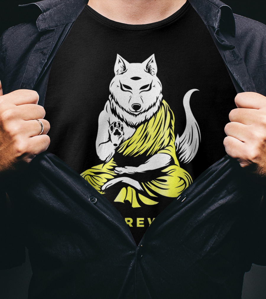 AWAREWOLF Best Yoga And Werewolf Lover T-Shirt