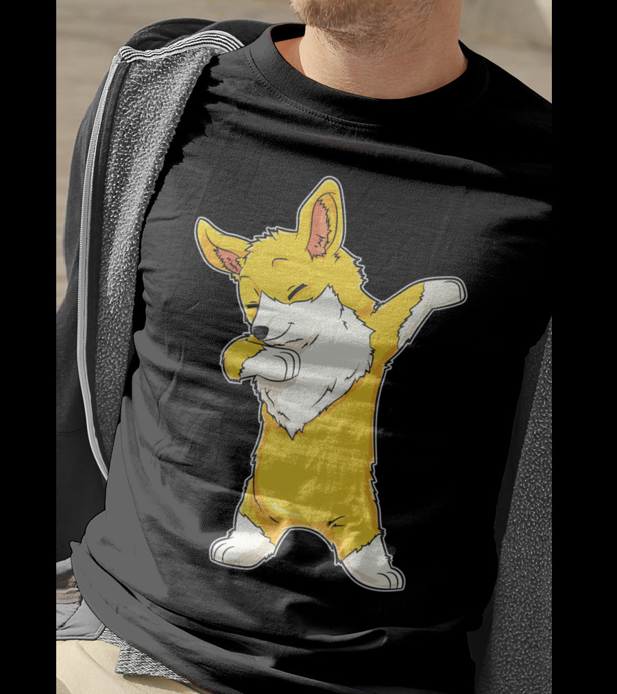 Corgi Dabbing Dance Welsh Corgis Dab T-Shirt