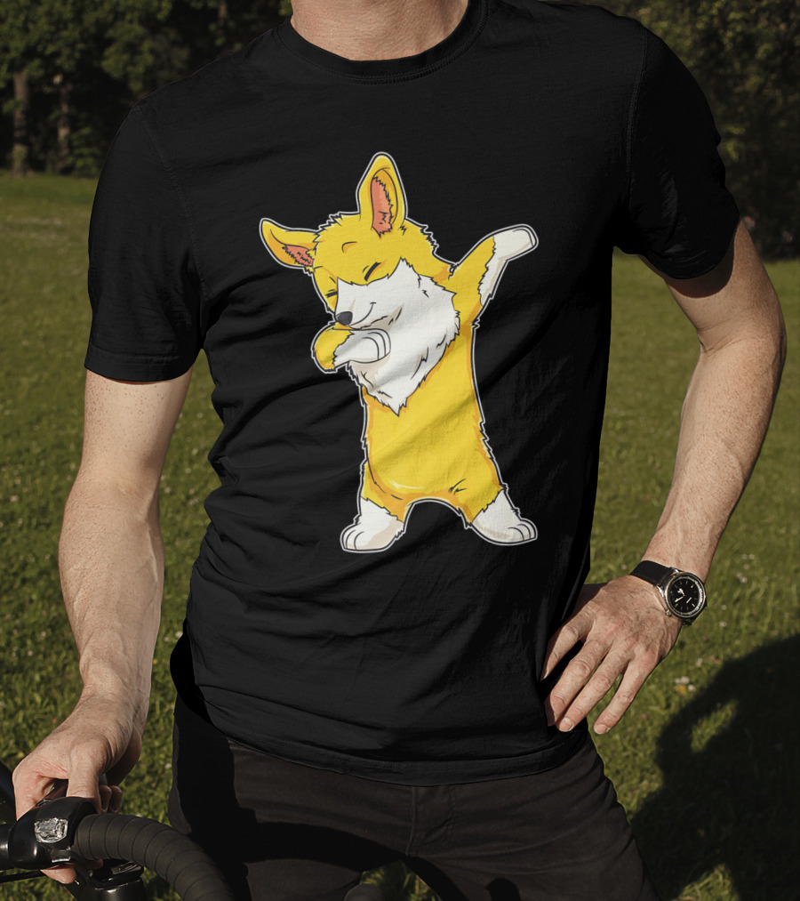 Corgi Dabbing Dance Welsh Corgis Dab T-Shirt