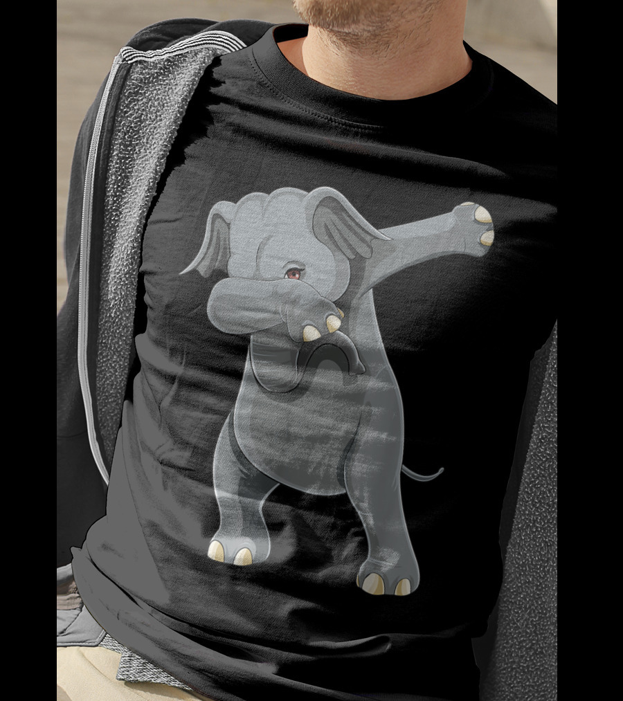 Dabbing Elephant Dab Dance Pose T-Shirt