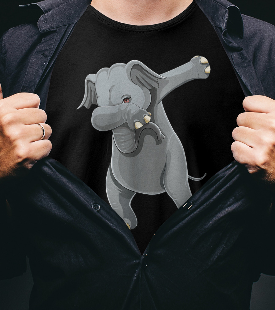 Dabbing Elephant Dab Dance Pose T-Shirt