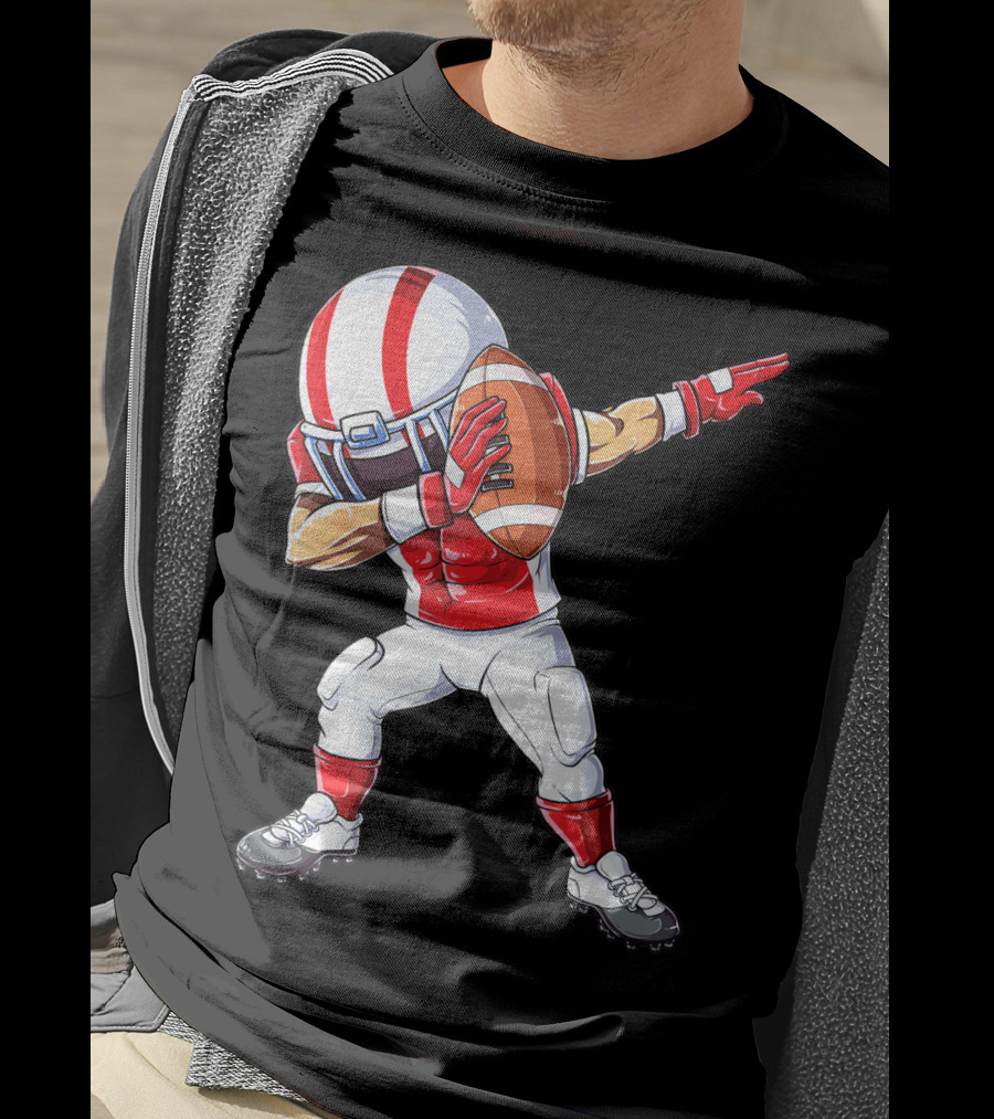 Dabbing Football Player Dab Dance Pose T-Shirt