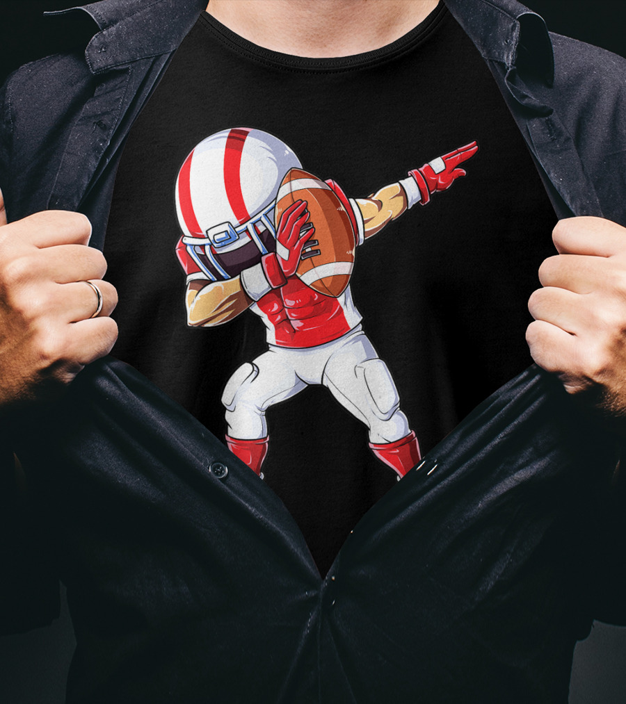 Dabbing Football Player Dab Dance Pose T-Shirt