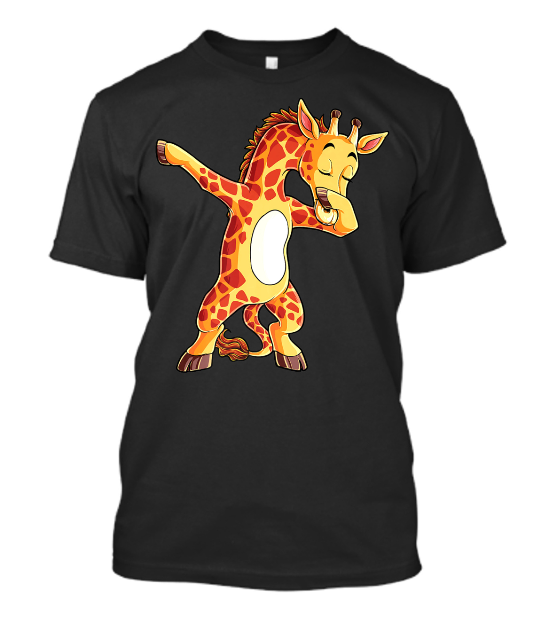 Funny Dabbing Giraffe Dance Pose Giraffes Dab T-Shirt