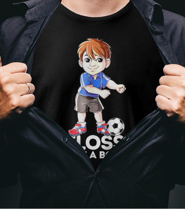 Floss Like A Boss Soccer Boy Dance Flossing Players T-Shirt
