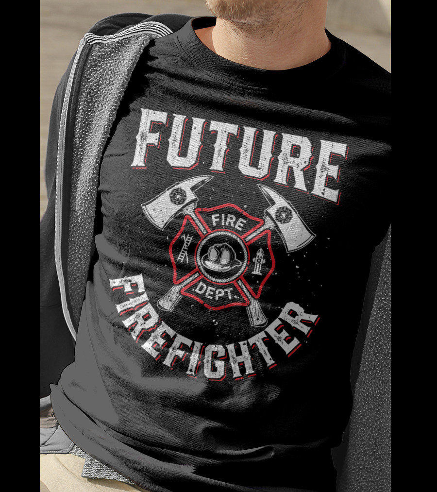 Future Firefighter Fire Dept T-Shirt