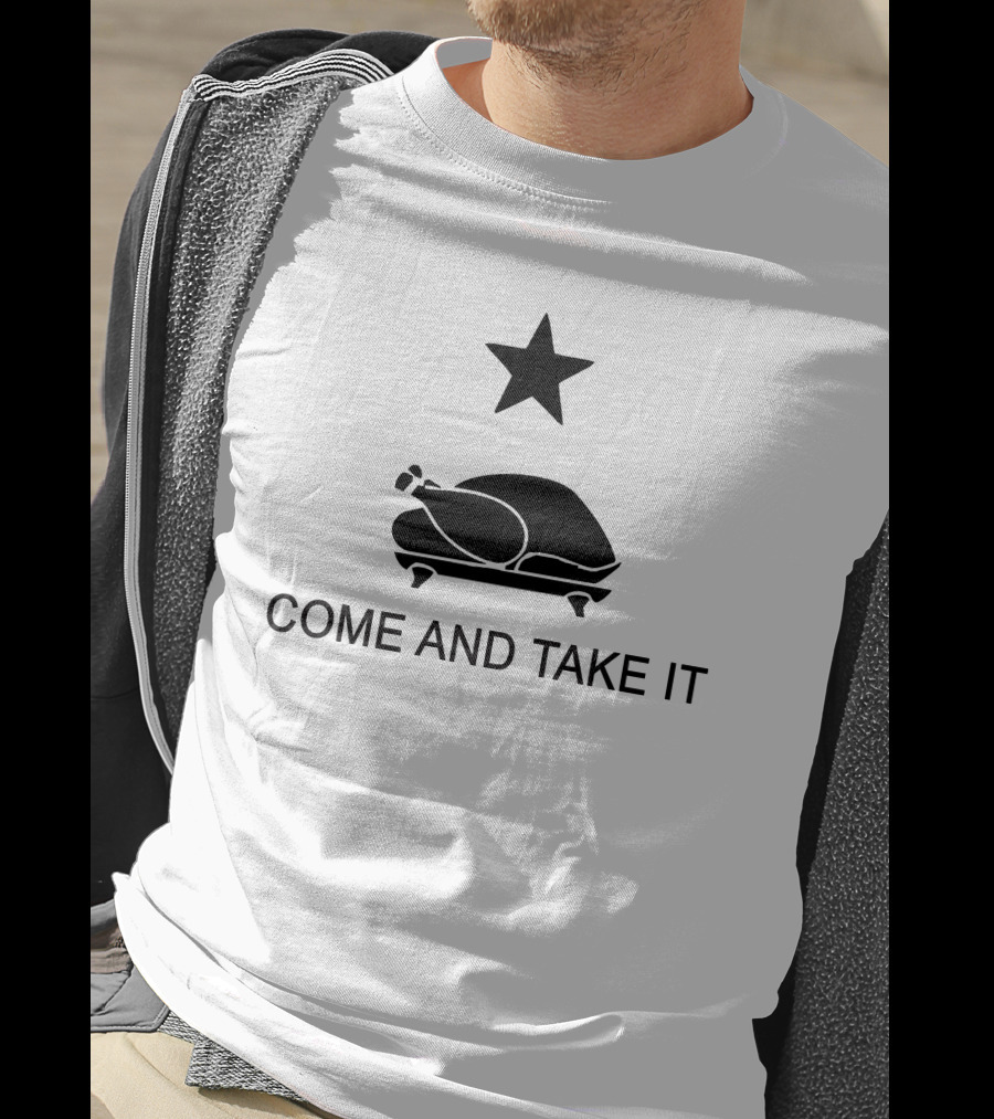 Thanksgiving Come And Take It Star Turkey T-Shirt