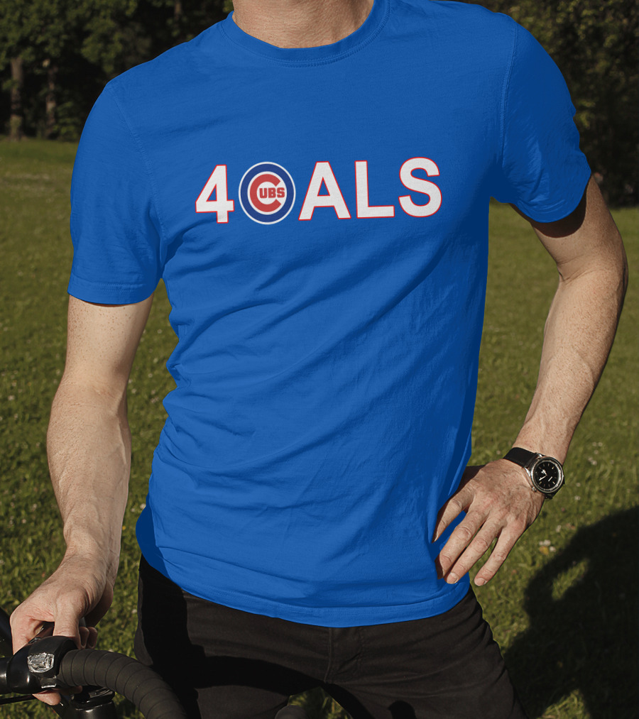 Cubs 4 ALS Charity Support T-Shirt