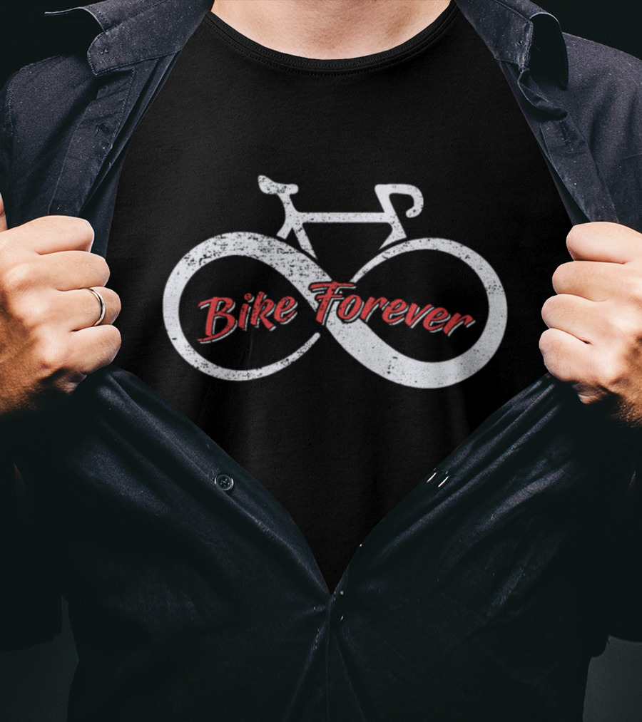 Bicycle Girls Bike Riding Bike Sport Bike Forever T-Shirt